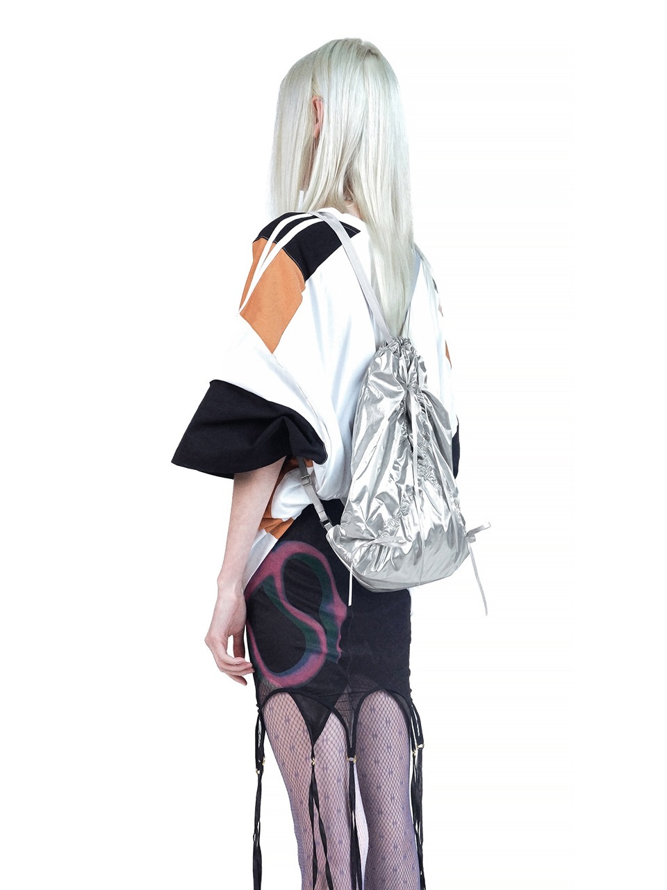 フェネックリボンストリングバッグシルバー 13,254円