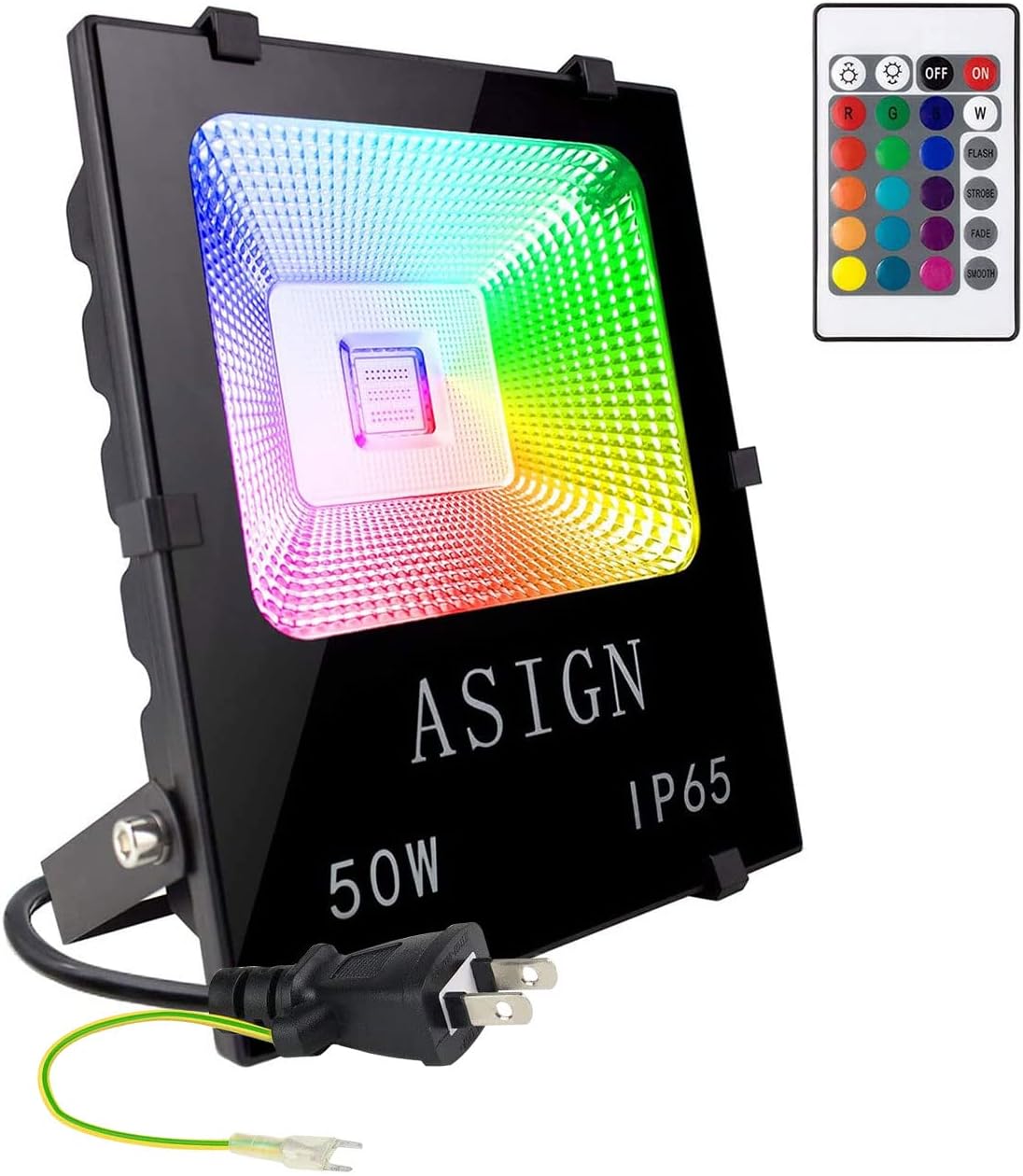 GoGonova LED投光器 5000lm高輝度 USB充電式作業灯/ワークライト 9時間連続