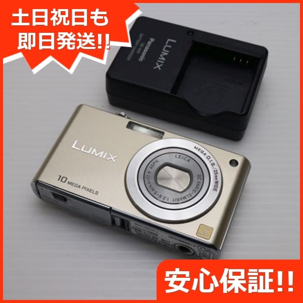 美品 DMC-FX35 グロスゴールド Panasonic LUMIX デジカメ 96