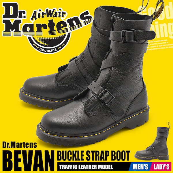 DR．MARTENS ドクターマーチン ブーツ ビーヴァンバックルストラップブーツ 23693001 メンズ レディース