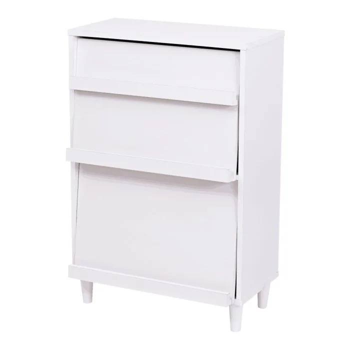 6デザインキャビネット ディスプレイラック FSI-0002-WH ホワイト