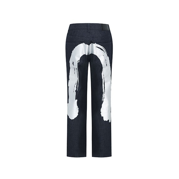 ペインティング ビッグヒールズ ロー デニムパンツ Big Hills Jogger Pants Jeans（EV3MDP701_ID)