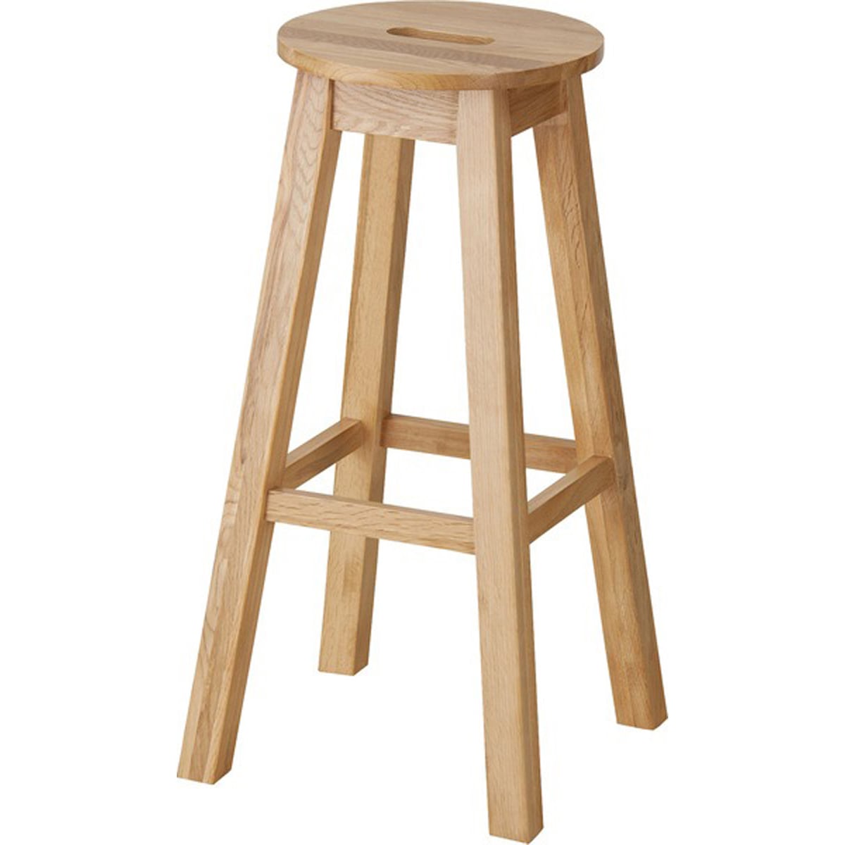 ハイスツール MTK-531NA スツール ナチュラル 丸型 おしゃれ シンプル 北欧 天然木 カフェ テラス 椅子 いす イス リビング チェア インテリア サイドテーブル