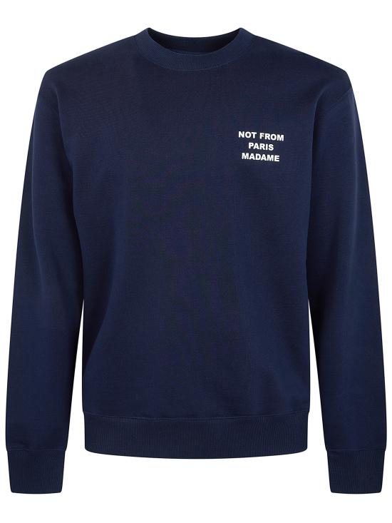 DROLE DE MONSIEUR Men Tunic Tops PERM SW149 CO127 099 NAVY