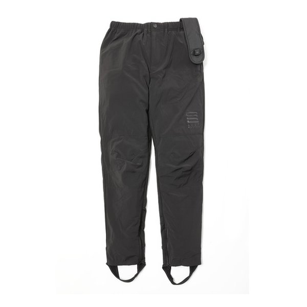 12Vヒートインナーパンツ ストレットファブリック LIDEF ブラック Lサイズ LD HM12V ヒートインナーPANTS S