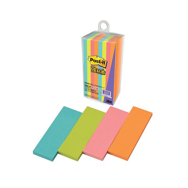 (10個セット) 3M Post-it ポストイット 強粘着ふせん マルチカラー1 3M-500SS-MC-1X10