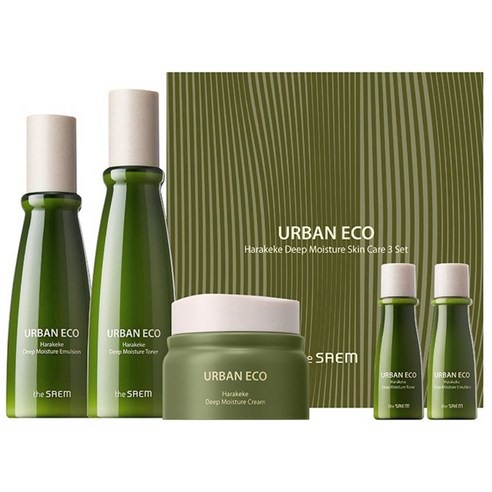アーバンハラケケディープモイスチャースキンケア3点セット 150ml, 130ml, 50ml, 31ml, 31ml :: 保湿 / スキンケアセット / ニュージーランド / 高保湿スキンケアセッ