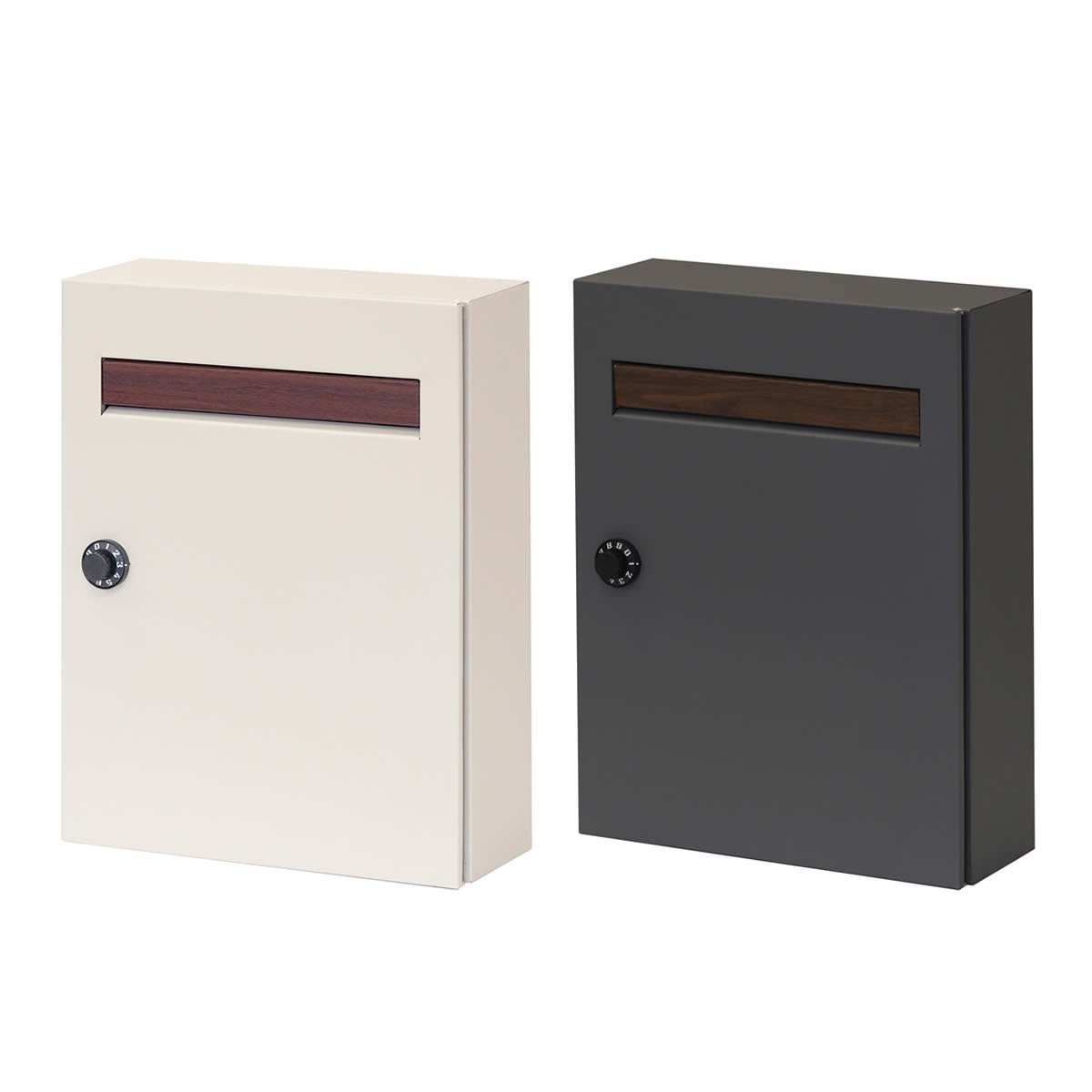 郵便ポスト 郵便受け PST-003 En（エン） 木目調 フラック 壁掛けポスト 8,259円