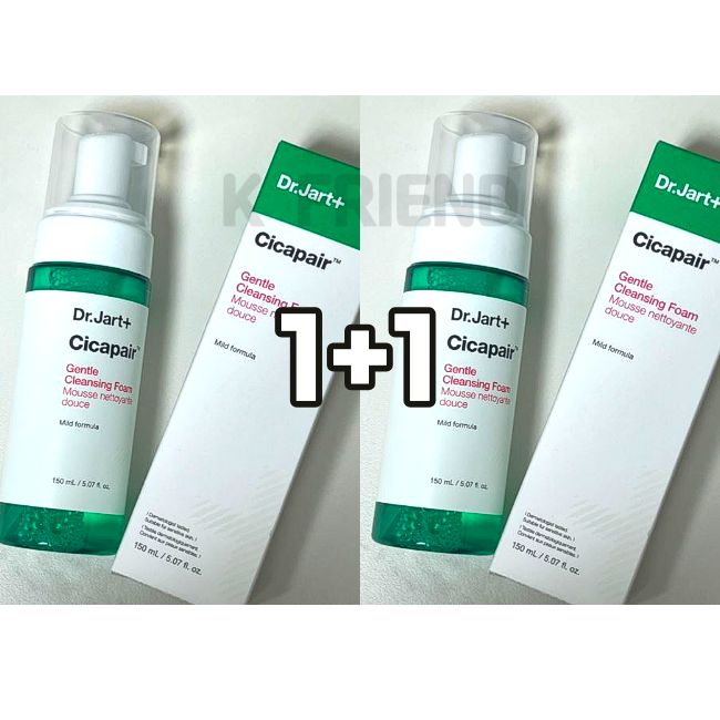 [1+1]シカフェアジェントルクレンジングフォーム150ml x2個 150ml 大容量 2本セット クレンジングフォーム 鎮静 保湿 敏感肌 おすすめ 肌コンディショニング クレンジング