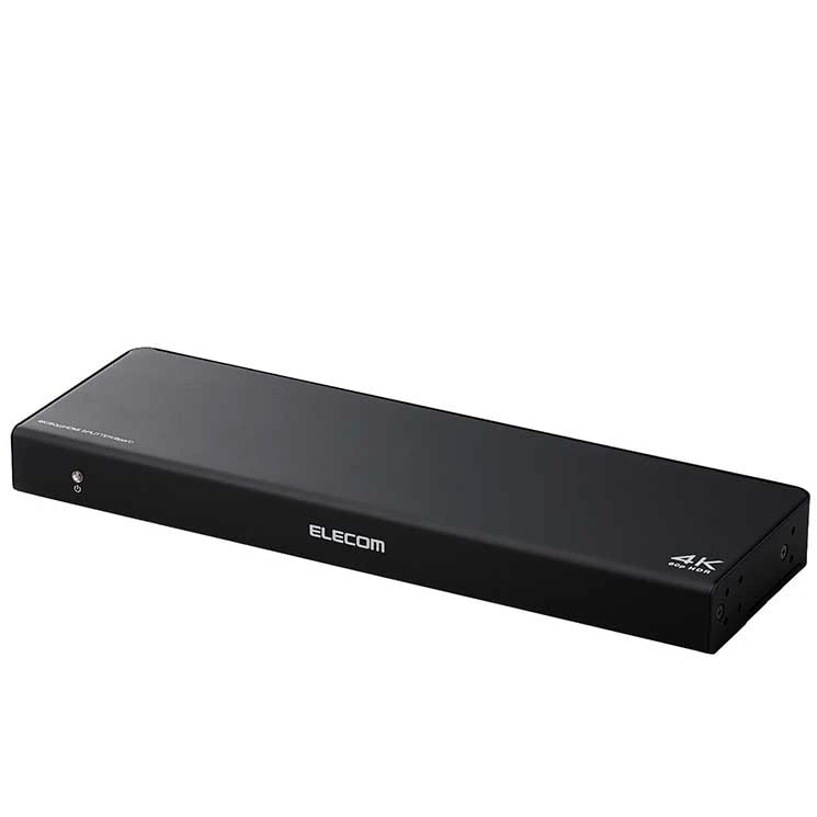 HDMI分配器 4K 60P 対応 1入力 8出力 スプリッター ブラック