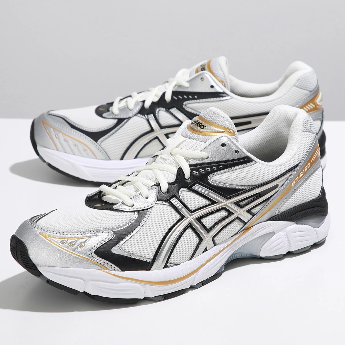 ASICS アシックス スニーカー 1203A320 GT-2160 メンズ ローカット レースアップ 靴 100/CREAM/PURE-SILVER