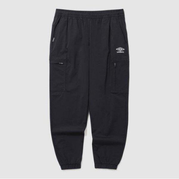 パンツ LQC UQ123CPT24-BLK カジュアル スパン カーゴ ジョガー パンツ / BLACK