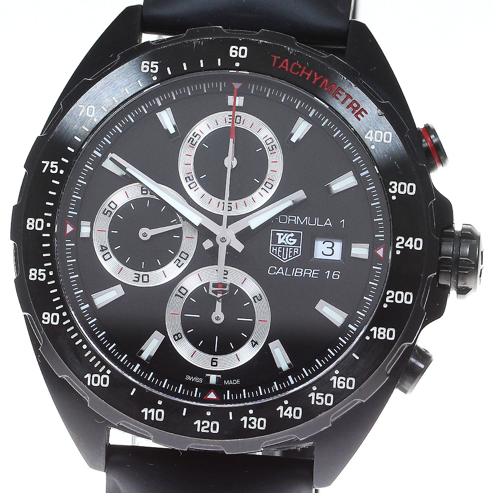 タグホイヤー TAG HEUER CAZ2011-0 フォーミュラ1 キャリバー16 クロノグラフ 自動巻き メンズ _840645【中古】