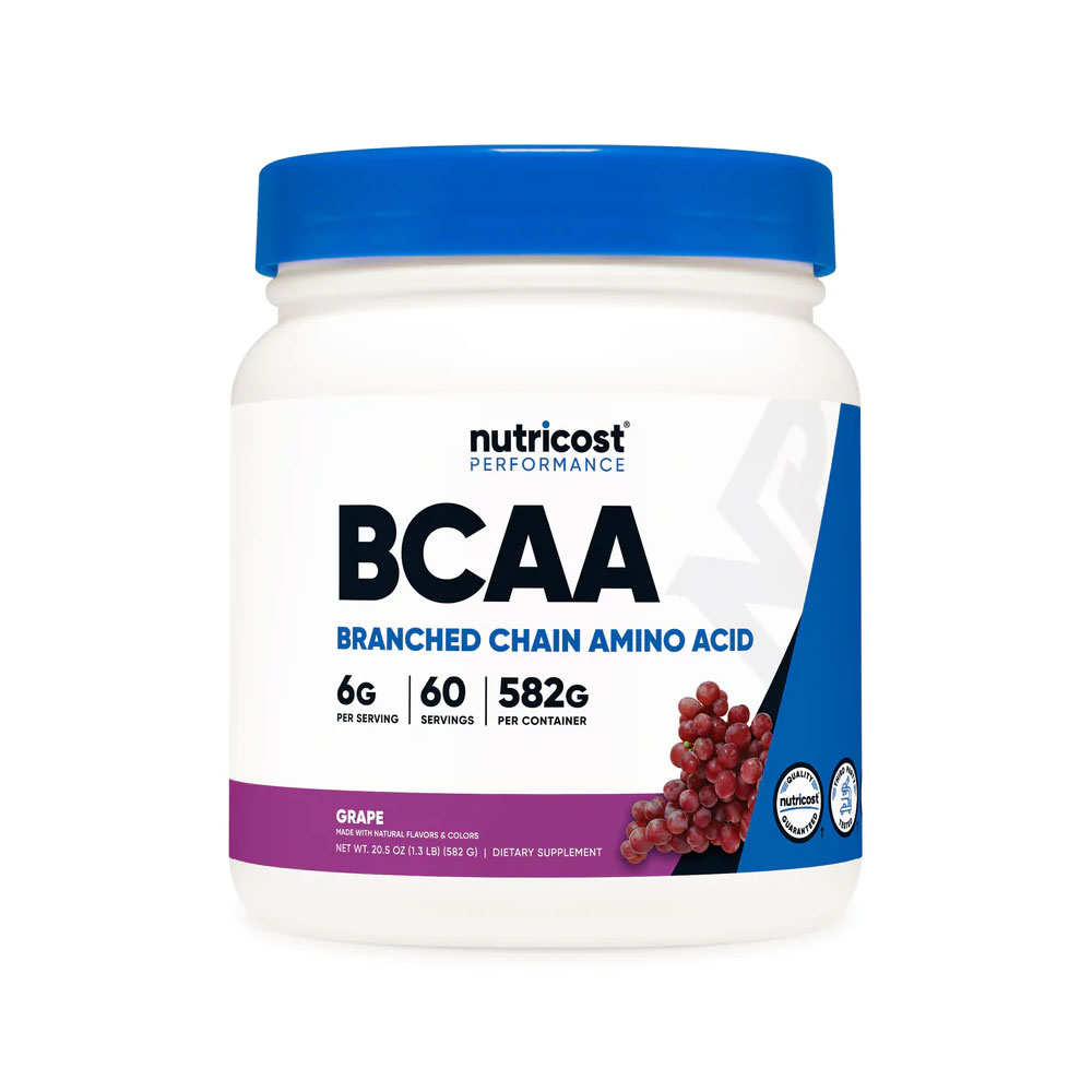 [USA] Nutricost ニュートリコストBCAAパウダー(グレープフレーバー)60食分