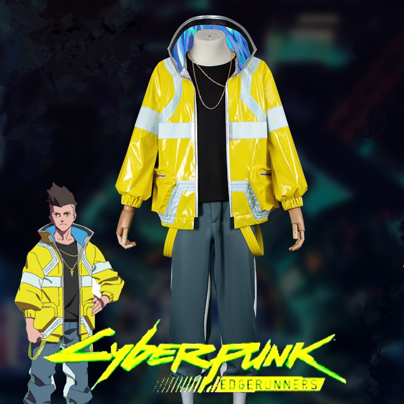 Cyberpunk: Edgerunners サイバーパンク:エッジランナーズ デイビッドマルティネス コスプレ衣装 コスチューム イベント ハロウィン 仮装 変装