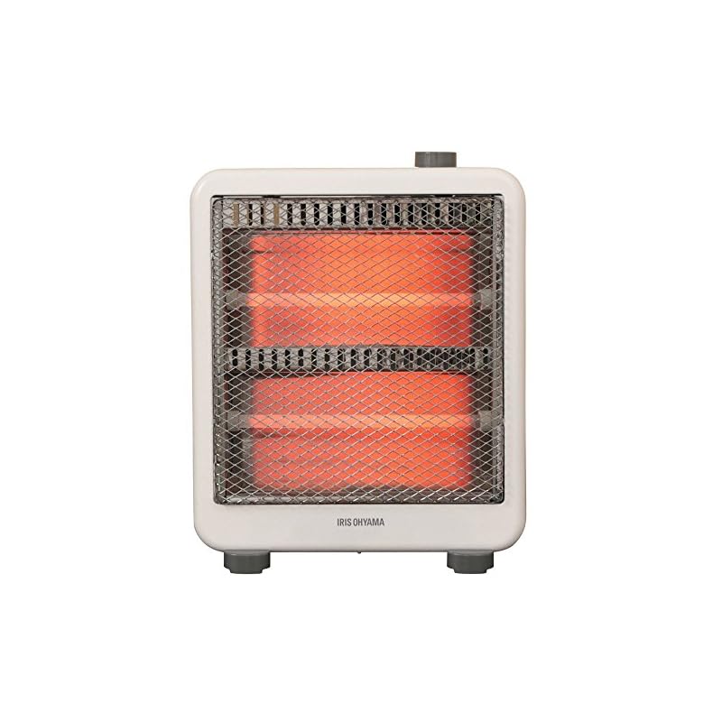【即納】アイリスオーヤマ 電気ストーブ ヒーター 暖房器具 電気 足元 小型 省エネ 脱衣所 転倒時電源OFF 400W/800W 2段階切替 軽量 EHT-800W ホワイト