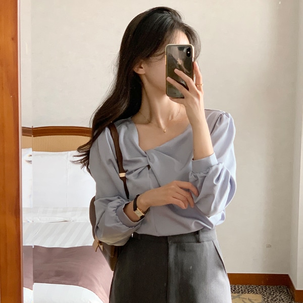 フロントツイストブラウス bs8036