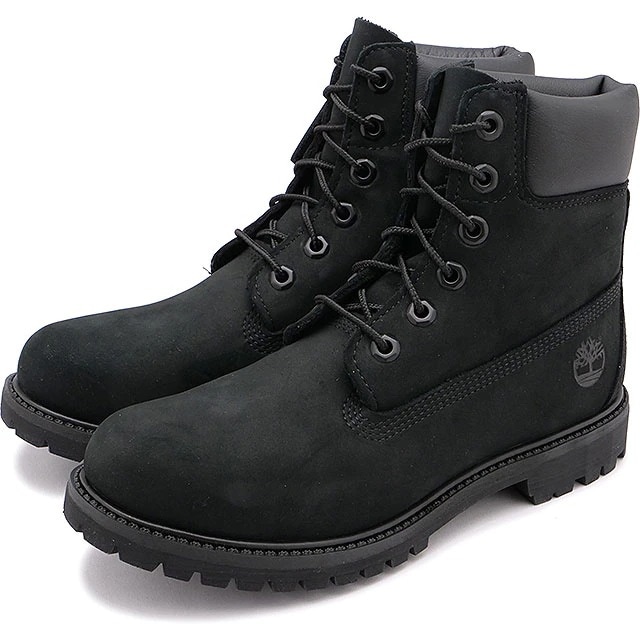 ティンバーランドレディース 6インチ プレミアムブーツ [8658A-001] W 6inch Premium Boots 靴 アウトドアシューズ 防水 Black 黒 ブラック系