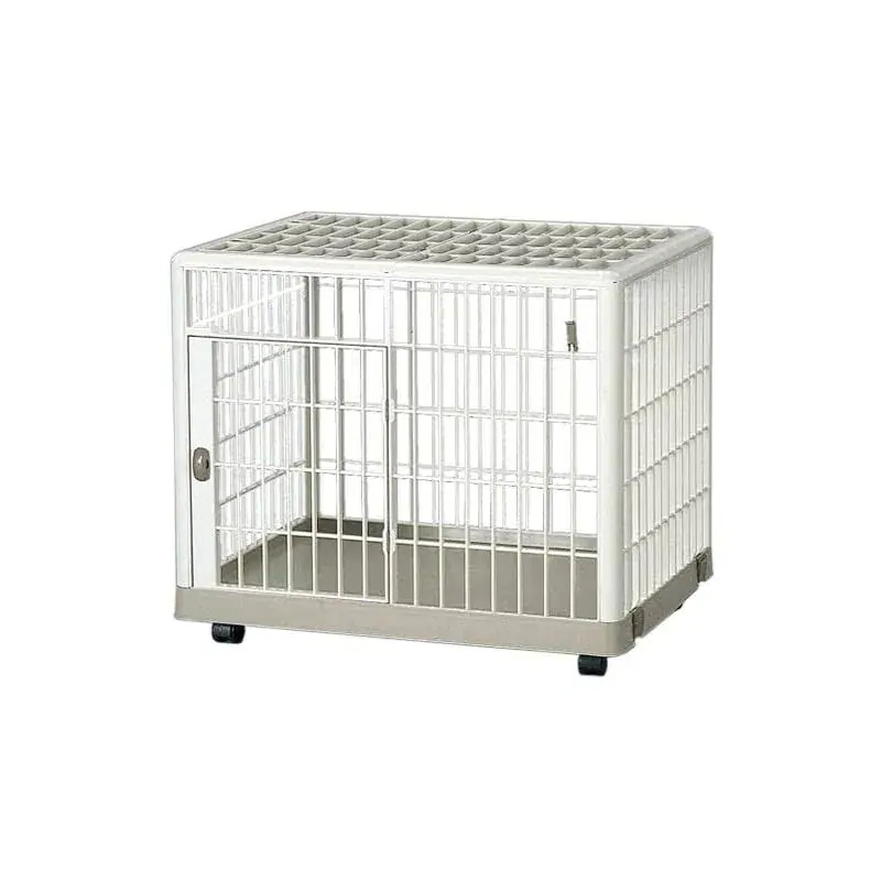 【即納】アイリスオーヤマ プラケージ ベージュ 犬猫用 高さ56.1幅65.8奥行50.7cm