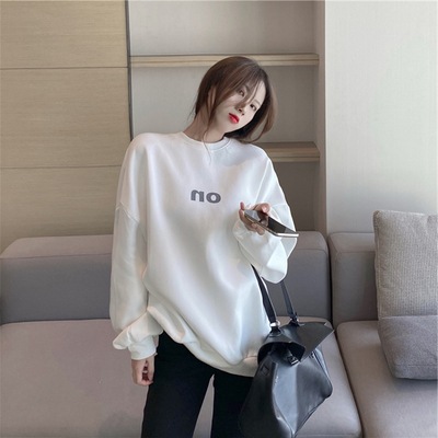 トップス レディース プルオーバー トレーナー ゆる 2XL ホワイト ブラック 袖あり 長袖 かわいい 大人可愛い きれいめ 上品 おしゃれ 主役級 存在感 春 秋 10代 20代 30代 個性的 6,934円