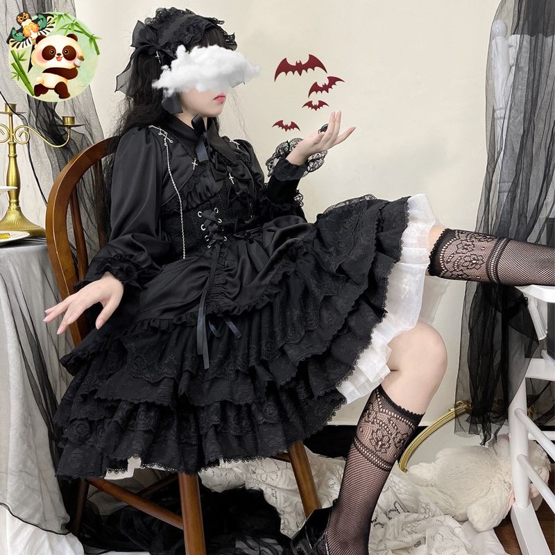 二次元プリンセススカートおしゃれコスプレ衣装かわいいロリータワンピース 文化祭学園祭コスプレ服