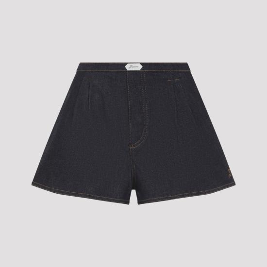 JACQUEMUS Women Denim Pants SOW00612AD00041 390 DARK NAVY