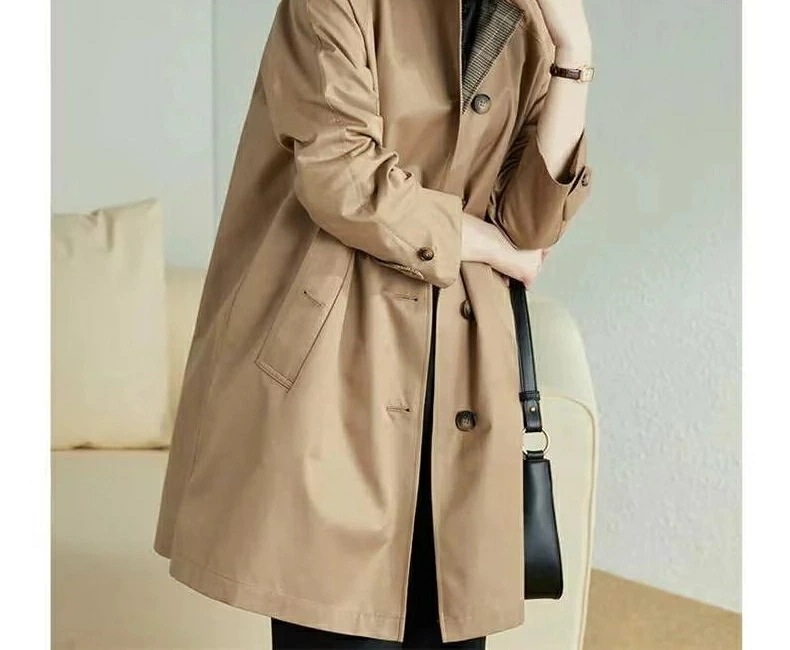 スプリングコート トレンチコート レディース ロングコート 春 秋 春服 秋服 ロング コート アウター ロングジャケット 羽織 秋 トレンチ コート アウター マウ