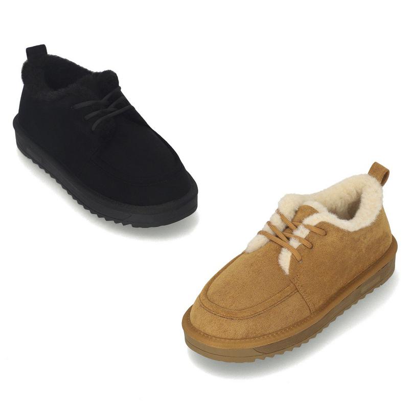 [シークレット特価] マッツ 女性 スエードトリミング 防寒靴 2.5cm LCWC04M44V