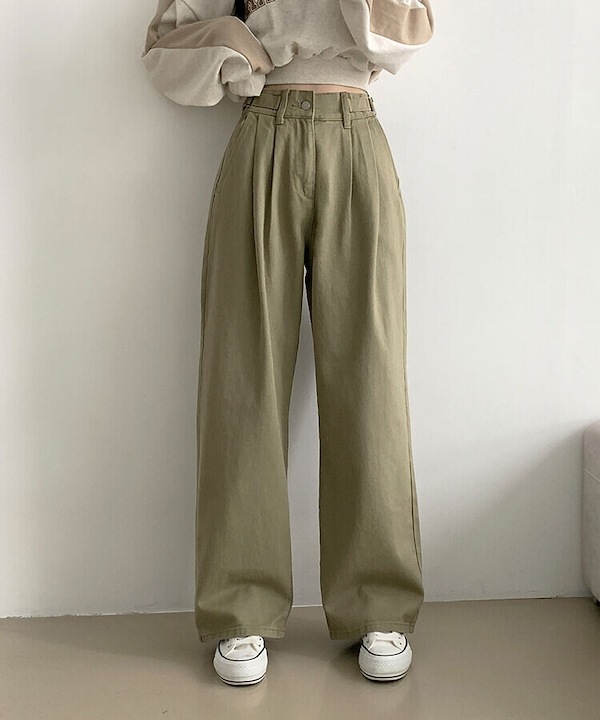 Qoo10 BOOGIESHOP SPS19974 無地 ピンタック ワイ
