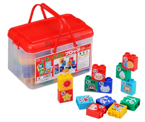 あいうえおブロックEB627レッド