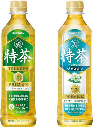 【セット買い】[トクホ]サントリー ジャスミン 500ml×24本 & 伊右衛門 特茶 お茶 500ml×24本 ×48本
