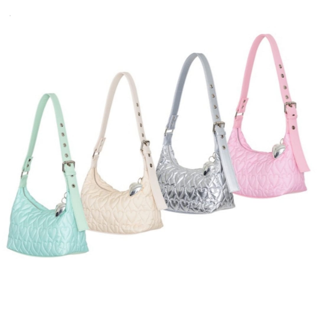 Mini fudge quilting bag キーリング付き