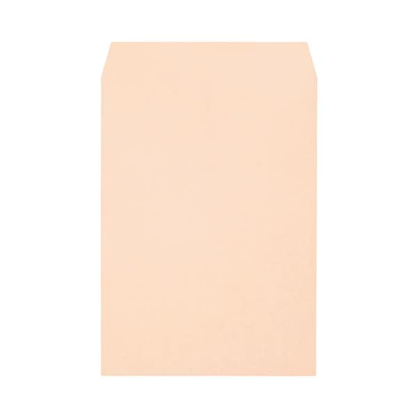 （まとめ）キングコーポレーション ソフトカラー封筒角2 100g／m2 ピンク 業務用パック 160202 1箱（500枚）3セット