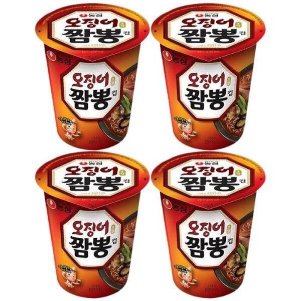 農心 イカちゃんぽん カップラーメン 6個入り X 4個