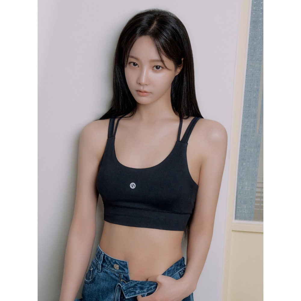 シティブリーズアクティブエアリーストラップブラトップブラック