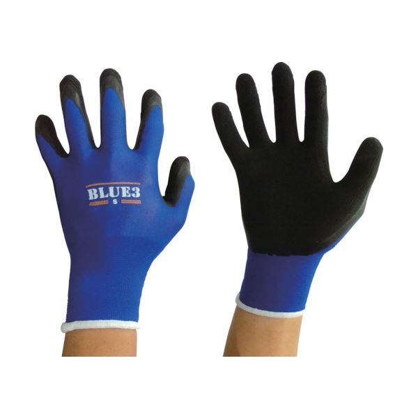 （まとめ）富士手袋工業 ブルースリー 天然ゴム手袋 18G S ブルー 9320-S 1双[x30] 14,801円