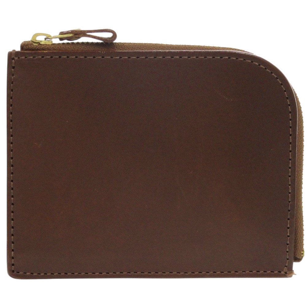 美品 ツチヤカバン Lファスナー コインケース レザー ブラウン 1286【中古】土屋鞄 メンズ