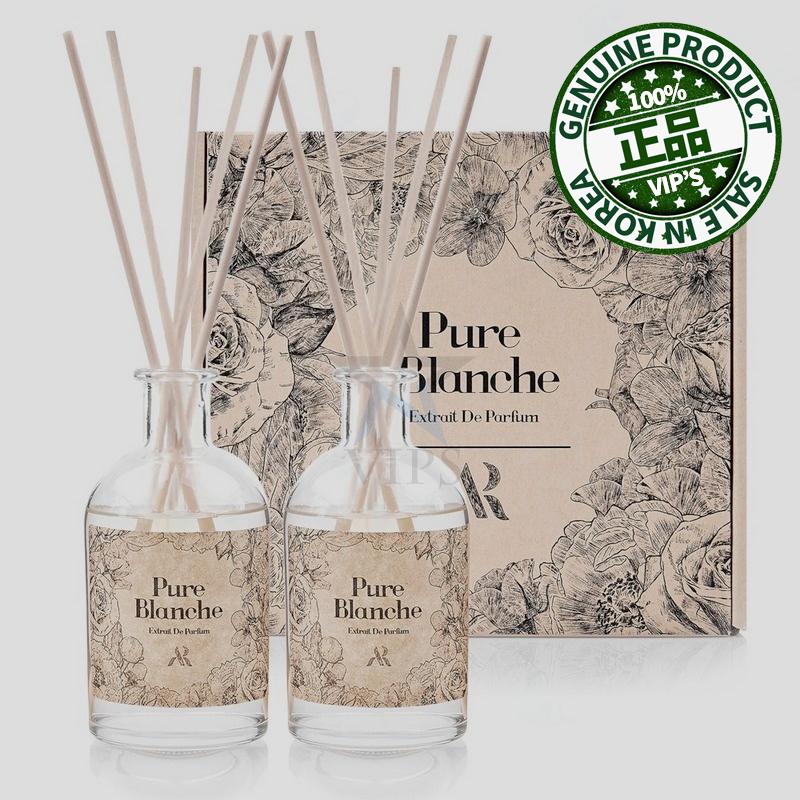 アルマント ラグジュアリーライン ディフューザー 200ml 2p + リードスティック 5p x 2個 セット ピュアブランシュ 1セット