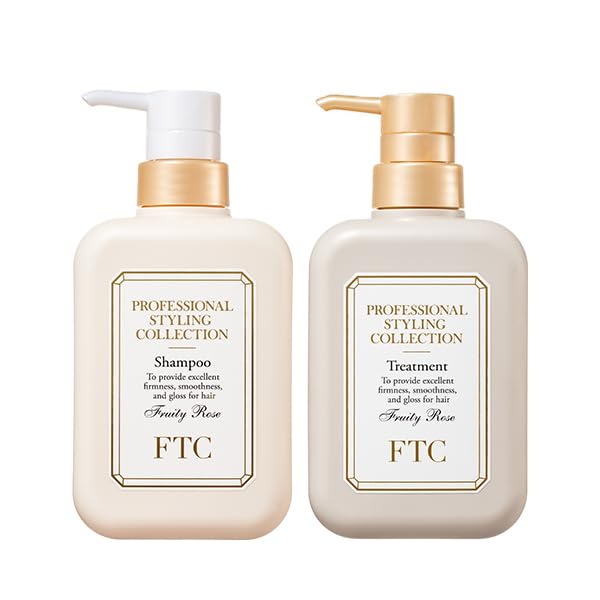 FTC プロフェッショナル スタイリング シャンプー &トリートメント(レフィルセット) 君島十和子 シャントリ ヘアケア うるおい 乾燥 うねり 保湿 保湿成分 アミノ酸 美髪成分 さらさら エイジ