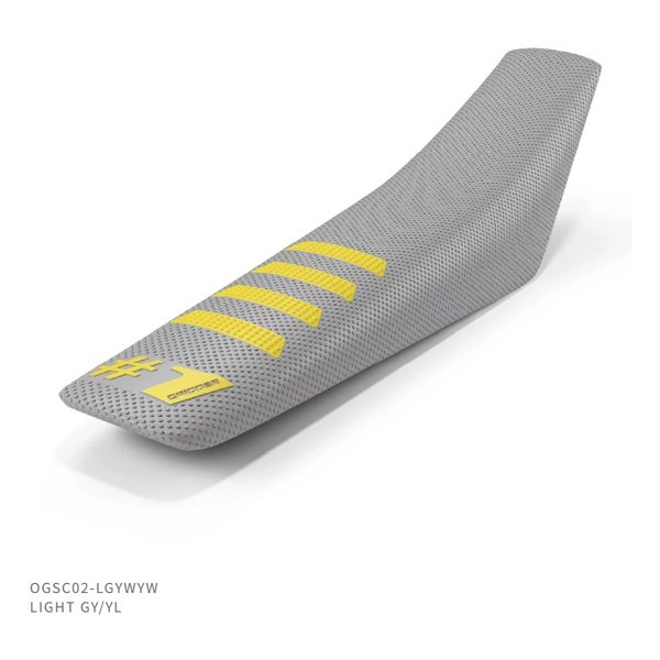 #1GRIPPER RIBBED-LIGHT GY/YL ライトグレー/イエロー OGSC02-LGYWYW