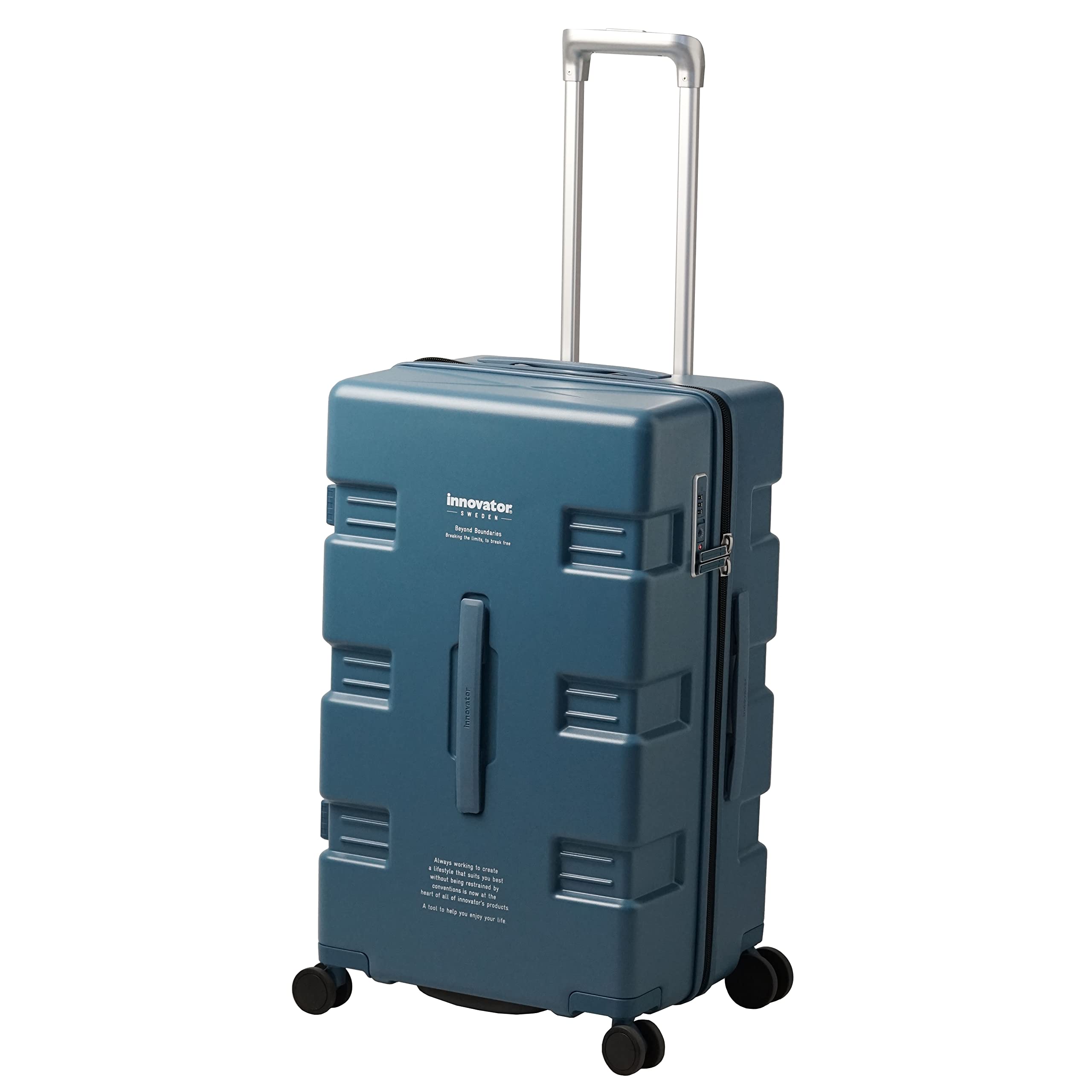 [イノベーター] スーツケース キャリーワゴン フィヨルドブルー