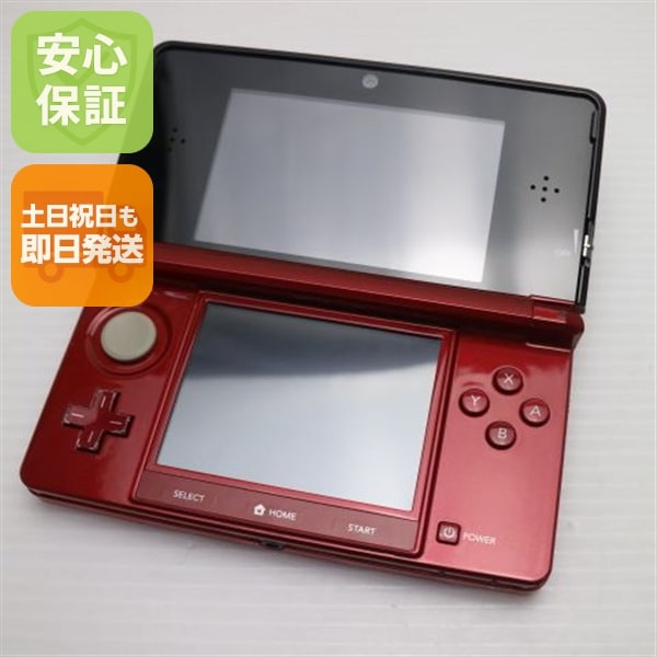 美品 ニンテンドー3DS フレアレッド game 任天堂 43