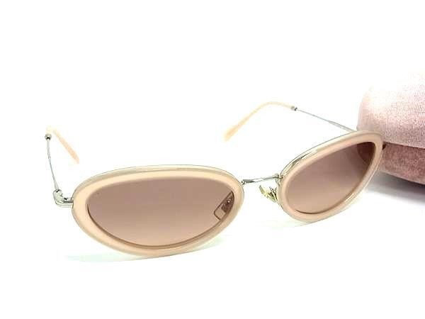 サングラス ソシエテ SMU 58U メタル×プラスチック - アイウェア ピンク系×シルバー系×レンズ クリアピンク系 眼鏡 ブランド 運転 ドライブ アイウェア【本物保証】