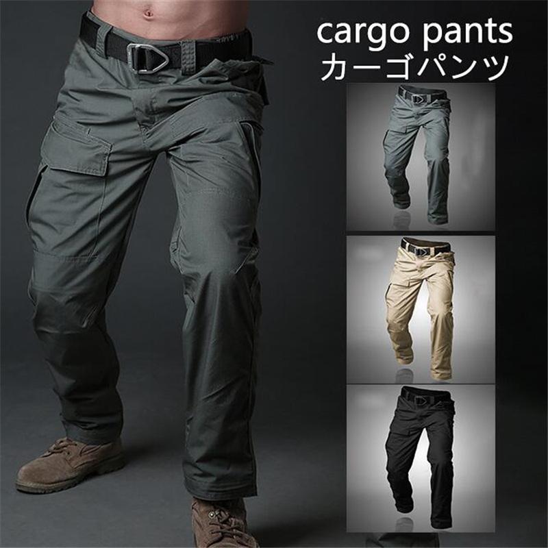 カーゴパンツ メンズ ミリタリーパンツ ロング 迷彩柄 ワークパンツ イージーパンツ 作業着 作業ズボン カジュアル ゴルフ 父の日 お洒落