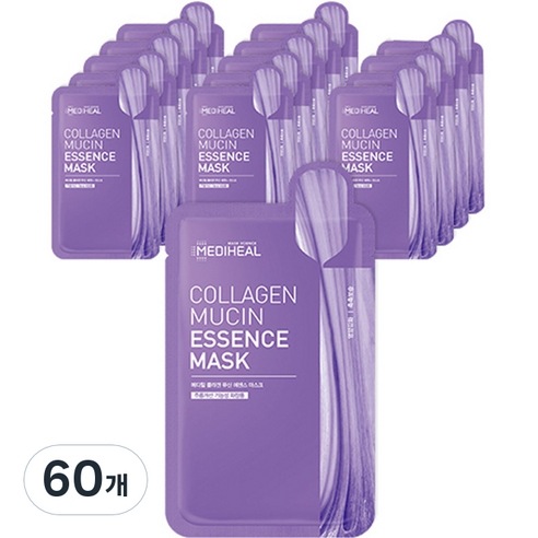 コラーゲン ミューシン エッセンス マスクパック 20ml, 1本入, 60個