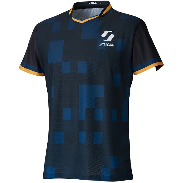STIGA スティガ STIGAシャツ KR-II ブラック 卓球 ゲームシャツ 18056701 半袖