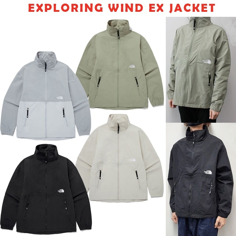 韓国正規品保証 関税負担なし [MEGA SALE] NJ3BQ05A EXPLORING WIND EX JACKETデイリー 基本 着装 男子 女子 人気 韓国 ファッション 男女共用 アウトドア