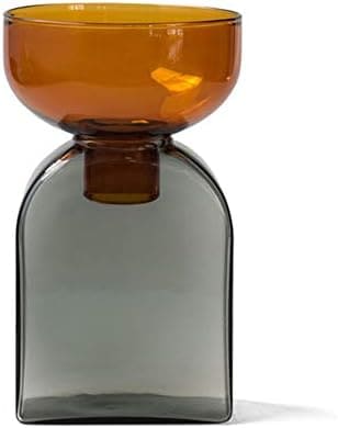 アマブロ ツートーン ベース [アンバー×グレー/スクエア] amabro TWO TONE VASE