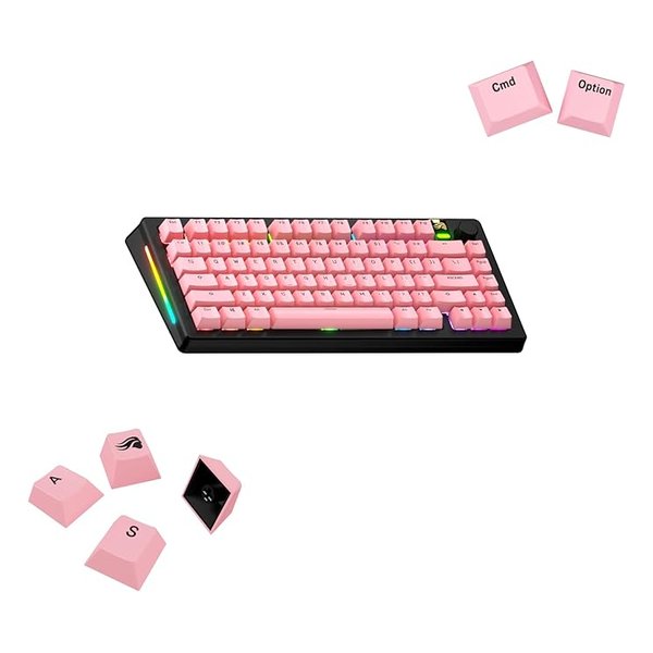 キーキャップセット 英語配列メカニカルキーボード対応 MX互換キースイッチ 130個入 GLO-KB-ACC-KC-GPBT-B