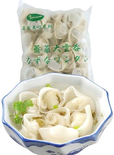 薺菜大雲呑 なずなワンタン ナズナ入り大ワンタン ...のサムネイル